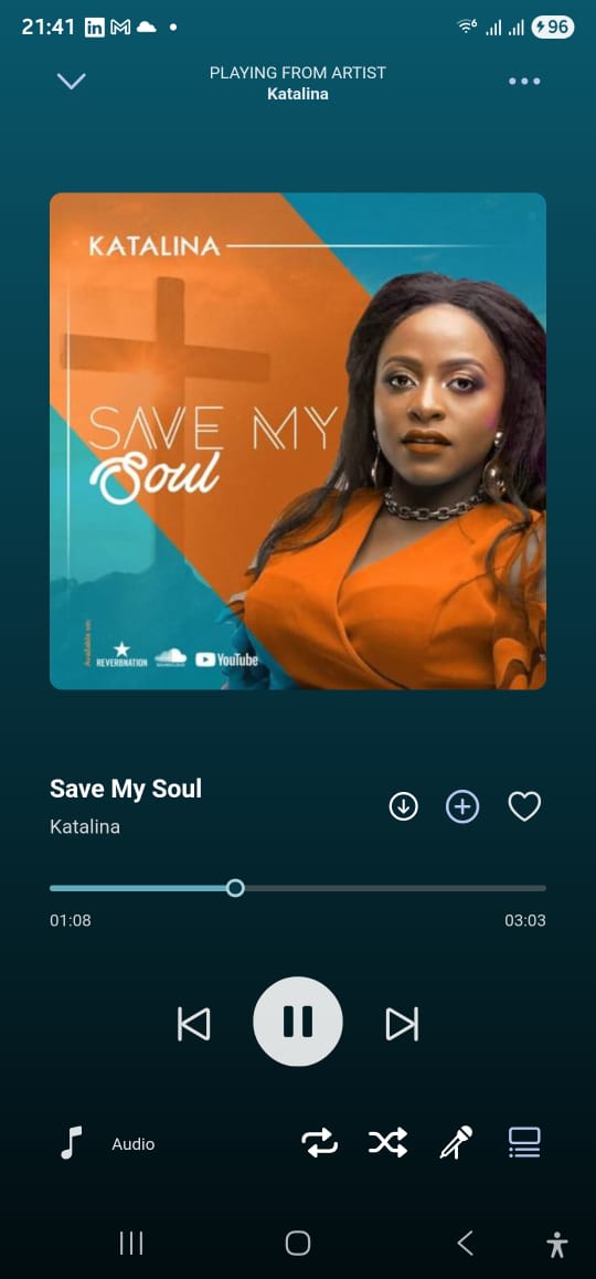 Gospel Hub app — Katalina, Save My Soul